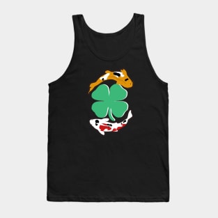 koi fish retro st patricks day tee Tank Top